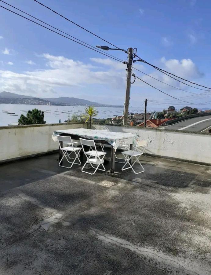 Praia Da Borna 1C Piscina Barbacoa Moaña Dış mekan fotoğraf